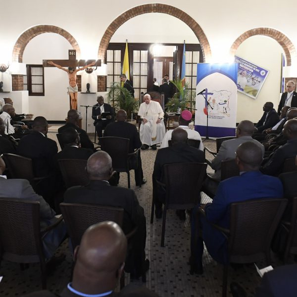 “教会不是一个灵修跨国公司”——教宗方济各会见刚果及南苏丹的耶稣会士